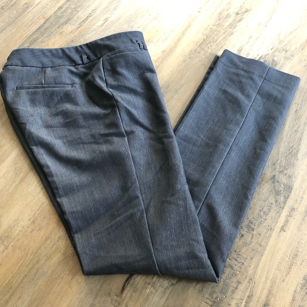 Calvin Klein Grey Slim Fit Work Pants (0)